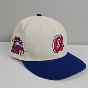 Vintage Atlanta Braves 2000 All Star Game New Er Cooperstown Collection Hat 7